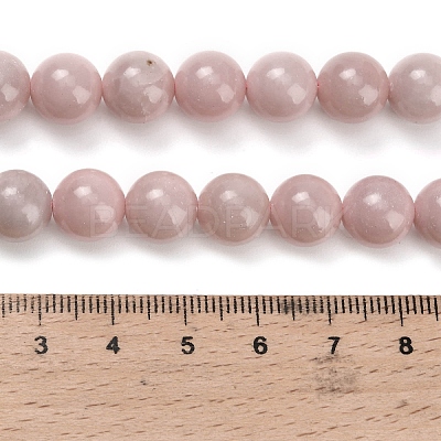 Natural Pink Opal Beads Strands G-Z110-C03-10mm-1