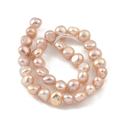 Natural Cultured Freshwater Pearl Beads Strands PEAR-A006-03F-1