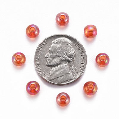 Transparent Acrylic Beads MACR-S370-B6mm-726-1