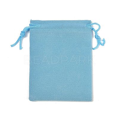 Velvet Cloth Drawstring Bags TP-C001-70X90mm-3-1