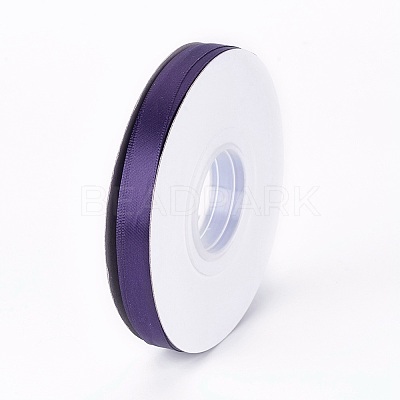 Single Face Polyester Satin Ribbons SRIB-G008-M4-1