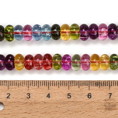 Dyed Imitation Gemstone Glass Beads Strands GL-Z001-03A-10-1