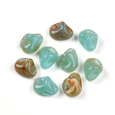 Transparent Acrylic Beads X1-TACR-T028-44G-1