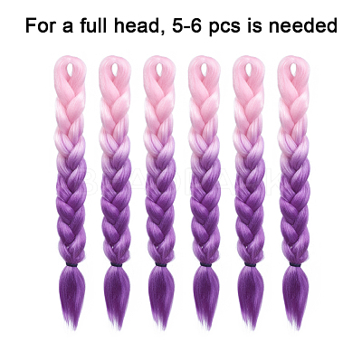 Synthetic Jumbo Ombre Braids Hair Extensions OHAR-G005-22B-1