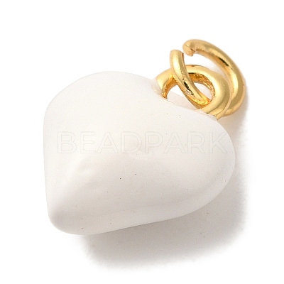 Brass Enamel Charms KK-U027-13-01G-1