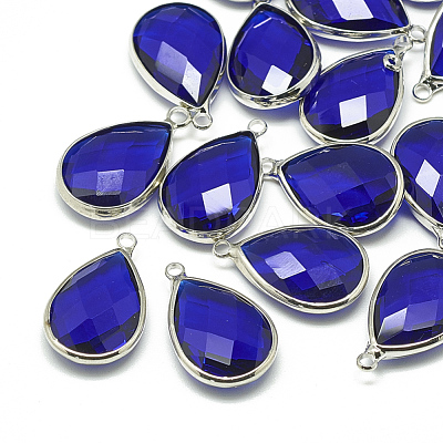 Brass Glass Pendants RGLA-T093-10P-07-1