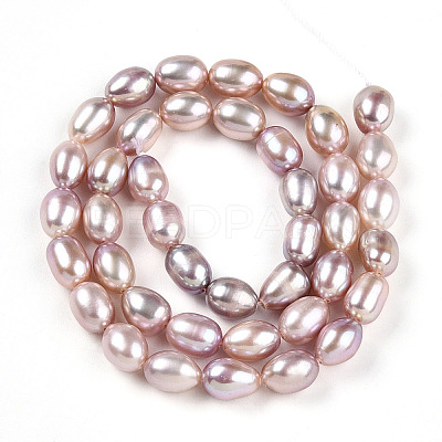 Natural Cultured Freshwater Pearl Beads Strands PEAR-N012-AA-03-1