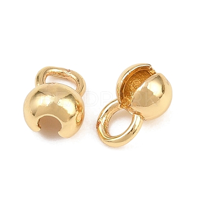 Brass Bead Tips KK-H292-34B-G-1