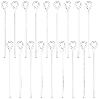 100Pcs Brass Eye Pins KK-BBC0024-76B-1