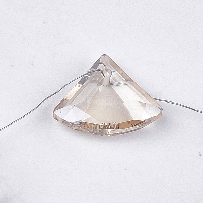 Electroplate Glass Beads Strands EGLA-S176-05A-B02-1