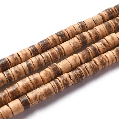 Coconut Beads Strands COCB-C001-01-1