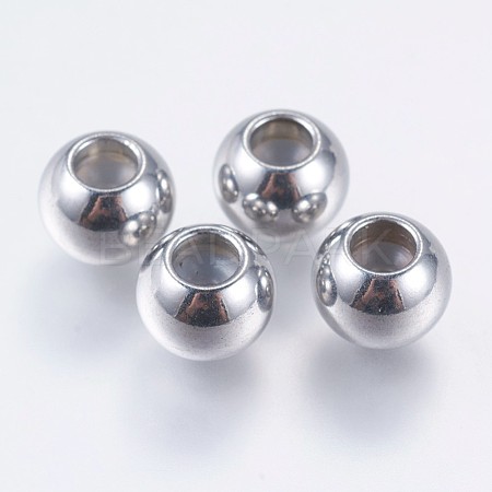 304 Stainless Steel Beads STAS-I069-22-1