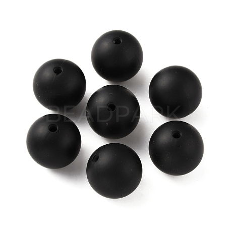 Food Grade Eco-Friendly Silicone Focal Beads SIL-WH0013-01L-1