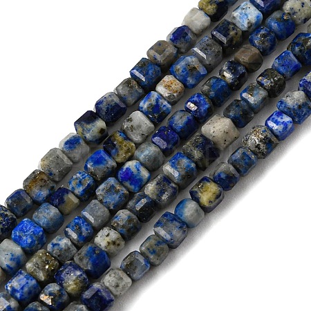 Natural Lapis Lazuli Beads Strands LS-G-C052-05A-1