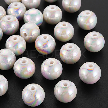 Opaque Acrylic Beads MACR-S370-D16mm-01-1