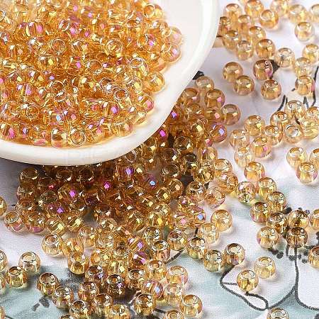 Glass Seed Beads SEED-H002-A-A624-1