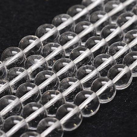 Natural Quartz Crystal Beads Strands G-D840-61-6mm-1
