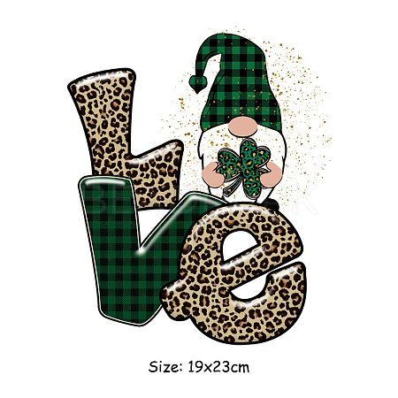 Saint Patrick's Day Theme PET Sublimation Stickers PW-WG34539-14-1