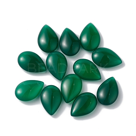 Natural Green Onyx Agate Beads G-F741-01A-01-1