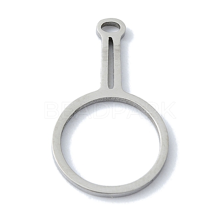 Non-Tarnish 304 Stainless Steel Pendants STAS-C097-20P-1