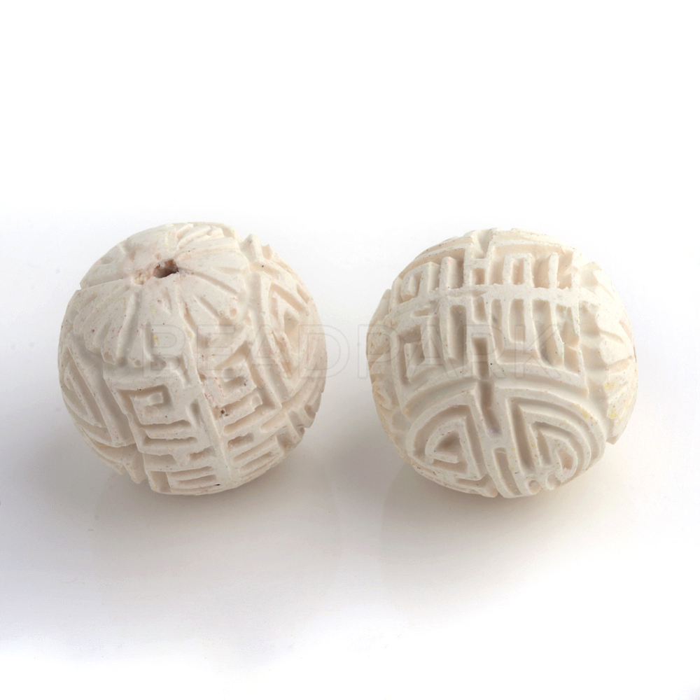 Handmade Cinnabar Beads