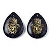 Synthetic Blue Goldstone Pendants G-T122-73B-2
