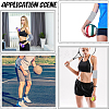 Sponge & Polyester Yoga Sports Knee Pads AJEW-WH20054-202A-01-5