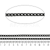 Rack Plating Aluminium Curb Chain CHA-H002-03EB-2