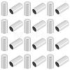 Unicraftale 100Pcs 304 Stainless Steel Cord Ends STAS-UN0041-48-1