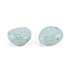 Marbled Stone Style Opaque Acrylic Beads OACR-G009-09A-3