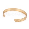 Long-Lasting Plated Brass Cuff Bangles BJEW-E370-05G-4