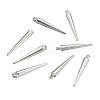 Tibetan Style Alloy Spike Pendants TIBEP-A16461-S-NR-1