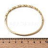 304 Stainless Steel Rhinestone Hinged Bangles for Women BJEW-B168-03A-G-5