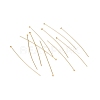 Brass Flat Head Pins X-KK-WH0058-03D-G01-3