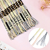 10 Skeins 6-Ply Polyester Embroidery Floss OCOR-CY0002-99B-5