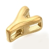 Ion Plating(IP) 304 Stainless Steel Slide Charms STAS-B075-37G-Y-2