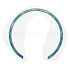 Waterproof PVC Flower Pattern Classical Guitar Sound Hole Ring Mouth Wheel Sticker DIY-WH20058-13A-1
