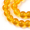 Transparent Glass Beads Strands GLAA-T032-T6mm-11-2