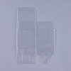Transparent Plastic PVC Box Gift Packaging X-CON-WH0060-01B-2