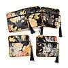 Chinese Style Floral Cloth Jewelry Storage Zipper Pouches AJEW-D063-01A-1