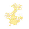 Brass Filigree Big Pendants KKC-T003-06G-1
