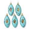 Dyed Synthetic Turquoise Pendants GG-CBAA798-04G-02-1