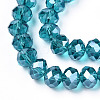 Electroplate Glass Beads Strands EGLA-A044-T1mm-A27-2