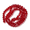 Transparent Glass Beads Strands GLAA-F029-4mm-27-2