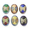 Handmade Cloisonne Beads CLB-Z001-09G-1