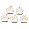 Alloy Enamel Pendants X-ENAM-T016-22LG-B-RS-1
