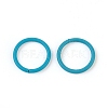 Spray Painted Iron Open Jump Rings LS-IFIN-F149-B02-1