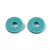 Handmade Polymer Clay Beads X-CLAY-Q251-6.0mm-107-3