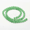 Natural Green Aventurine Bead Strands X-G-P281-01-6mm-2