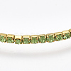 Brass Claw Chain Stretch Bracelets BJEW-T010-02G-11-3